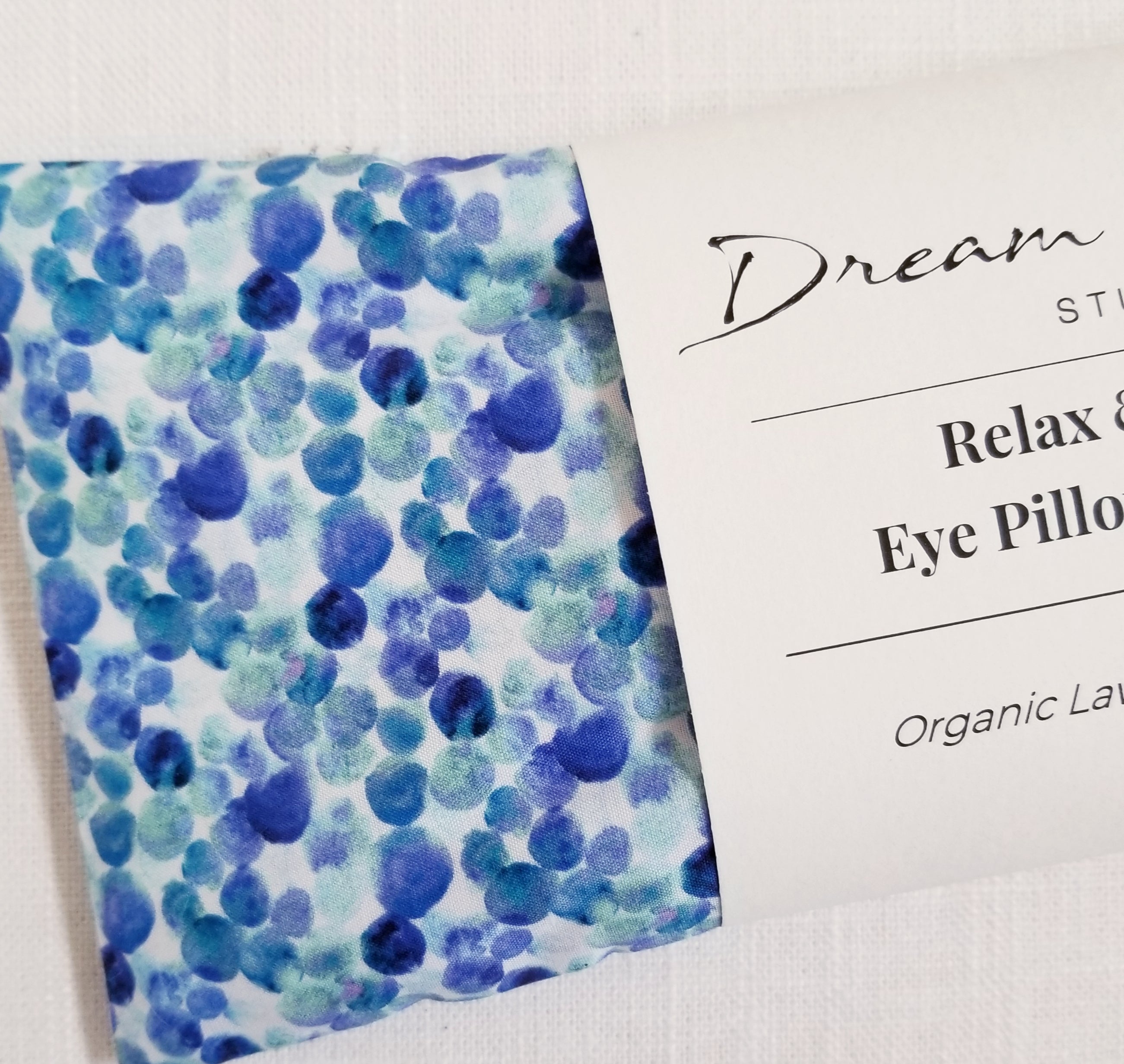 Lavender Eye Pillow Gift Box with Bath Soak, Pillow Spray & Tea
