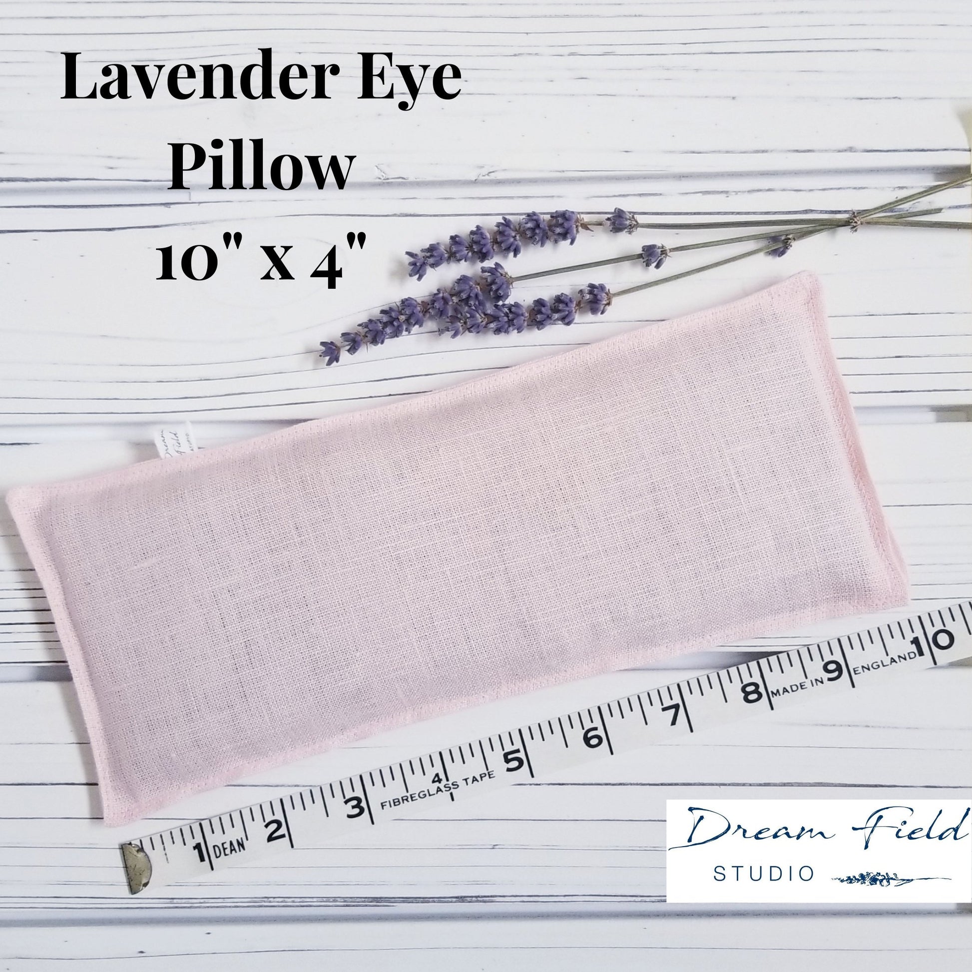 Lavender Eye Pillow 10" x 4" Size Specifications