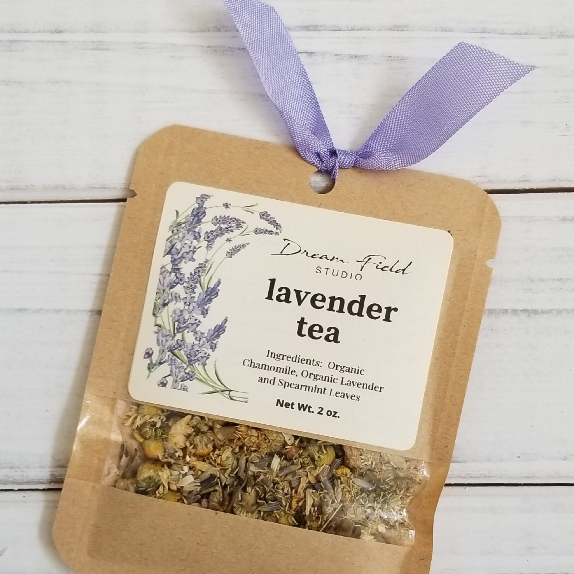 Close up of Lavender Tea
