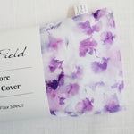 organic lavender eye pillow with cotton lawn washable cover