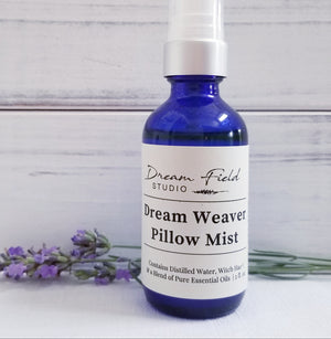 dream weaver pillow mist blue bottle