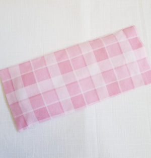 lavender heat wrap with flannel cover opened up